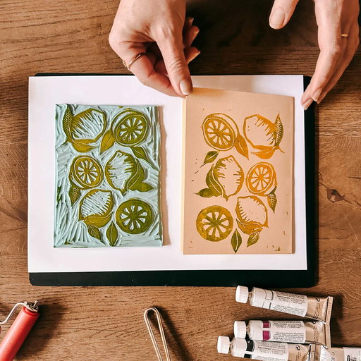 Kreatives Gestalten mit Druckverfahren